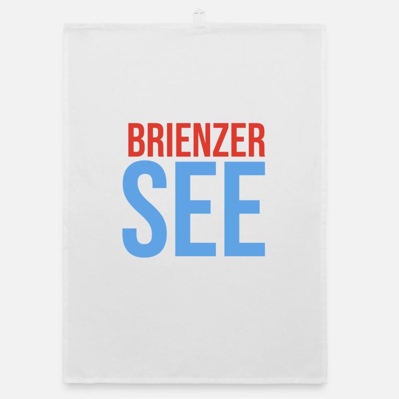 Souvenir du lac de Brienz Torchon bio