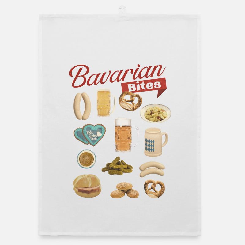 Bavarian Bites TeaDesign Organic dish towel