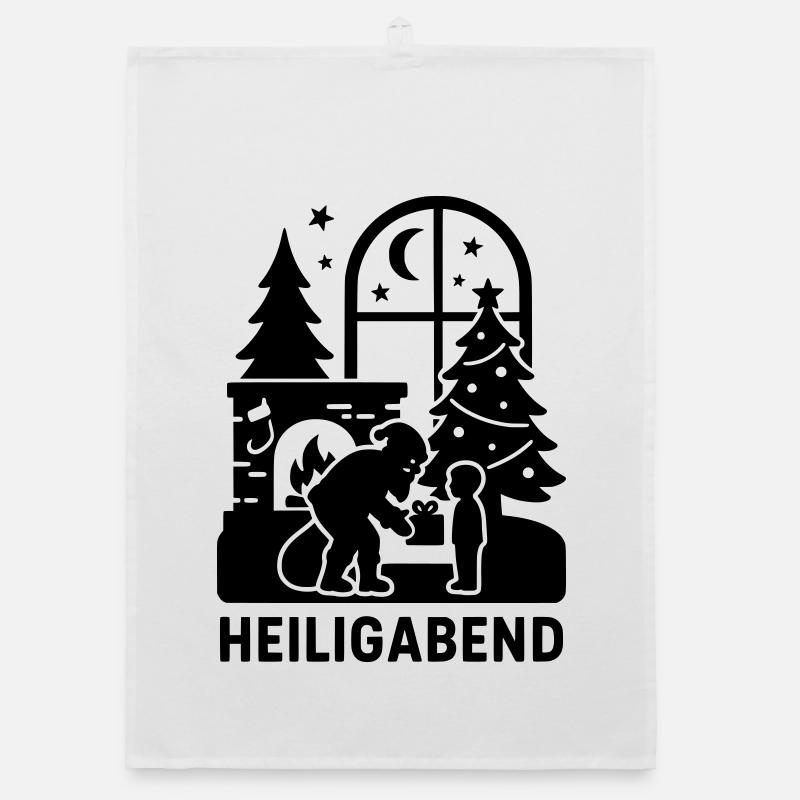 heiligabend Organic Geschirrtuch