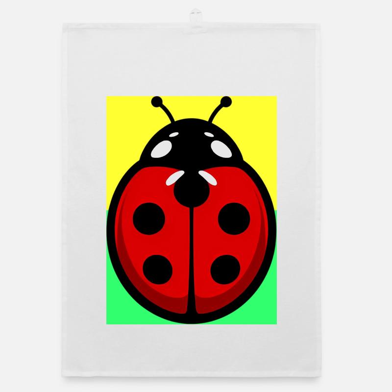 Marienkäfer Organic Geschirrtuch