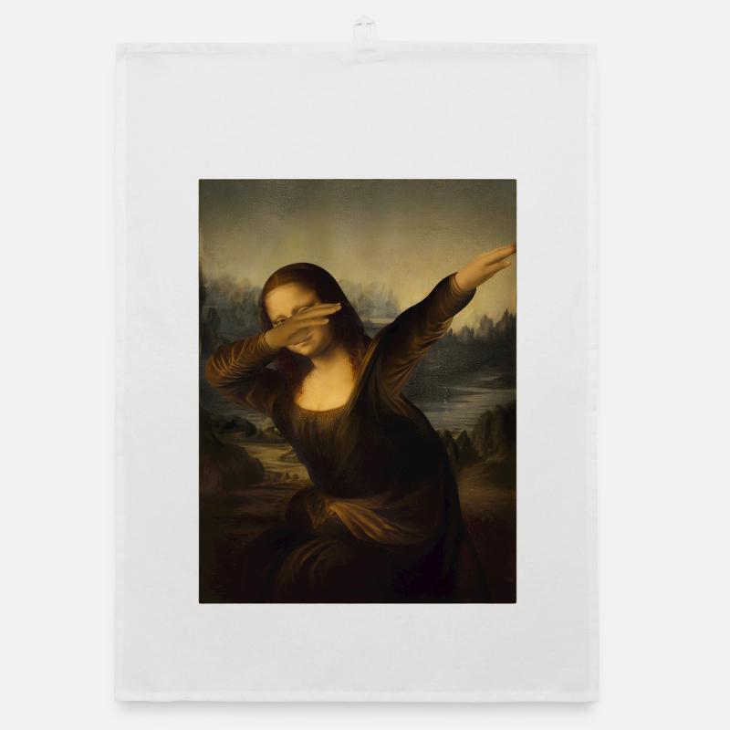 Joconde Dab Léonard de Vinci Joconde Torchon bio