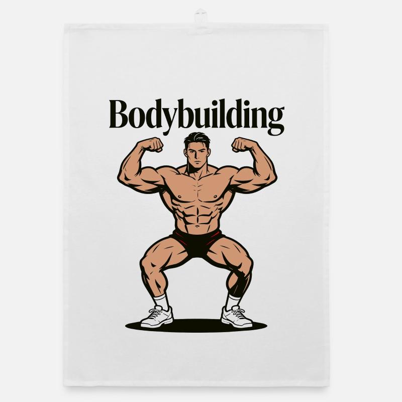 Bodybuilder de culturisme Torchon bio