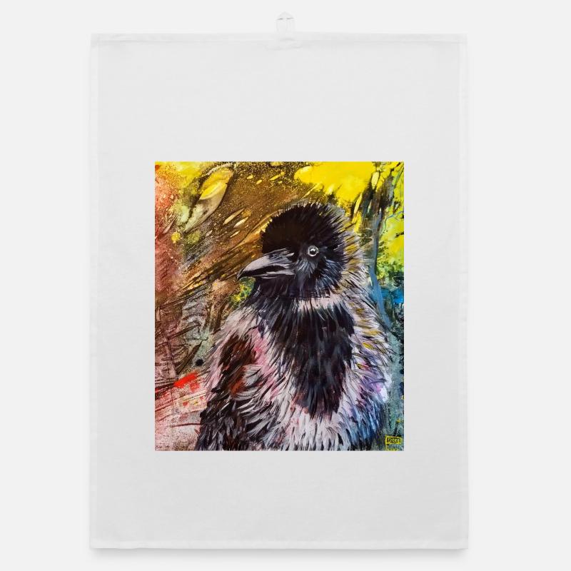 crow Organic dish towel