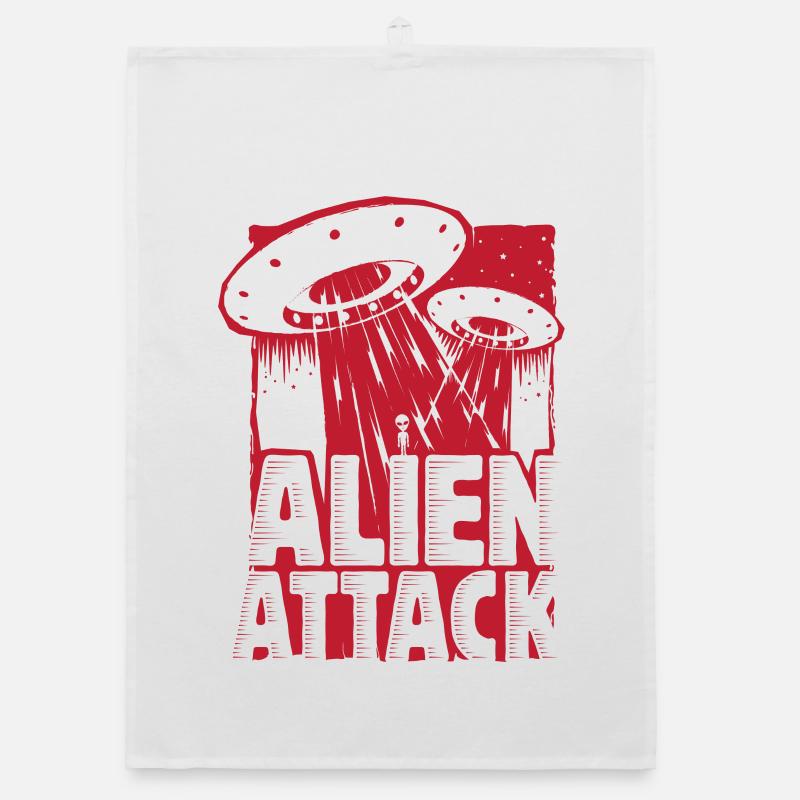 Invasion extraterrestre design Torchon bio