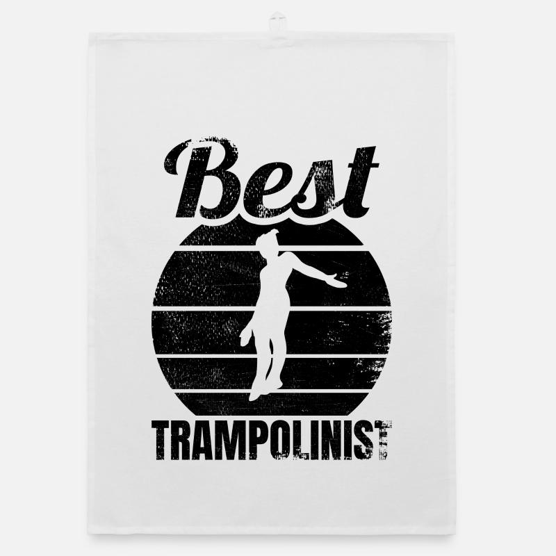 Meilleur cavalier de trampoline Torchon bio