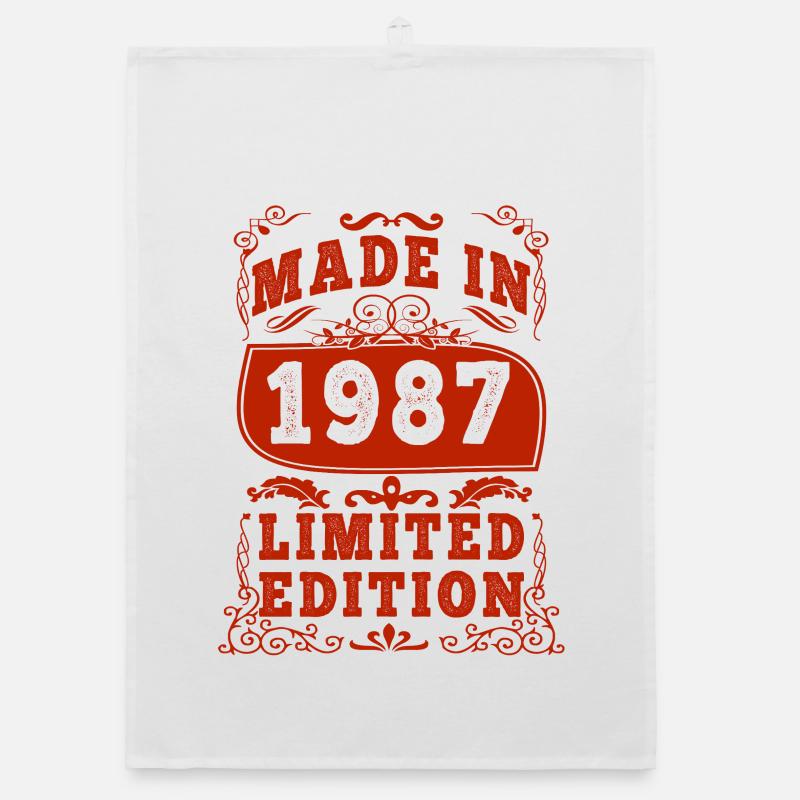 Made in 1987 Edition Limitée Vintage Torchon bio