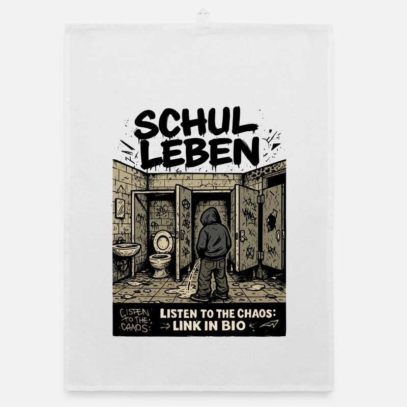 Schulleben Organic Geschirrtuch