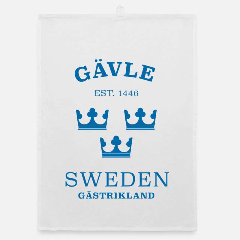 Gävle Sweden Schweden Organic Geschirrtuch