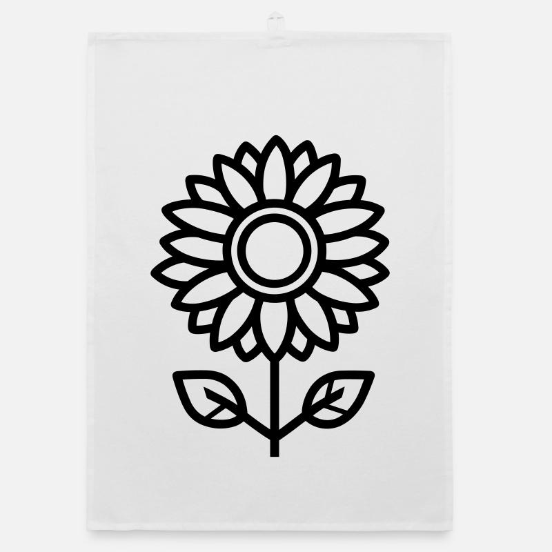 Sonnenblume Organic Geschirrtuch