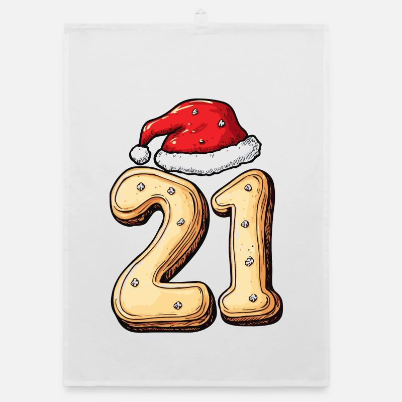 Biscuit de Noël à 21 chiffres Torchon bio