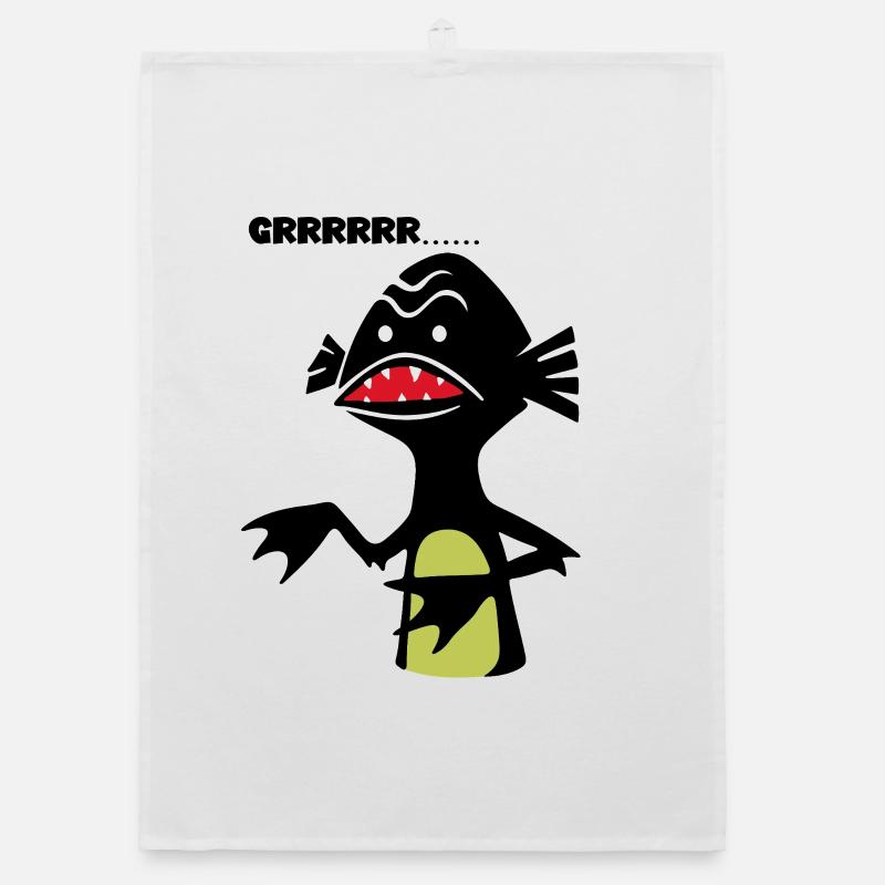  Wassermonster Organic Geschirrtuch