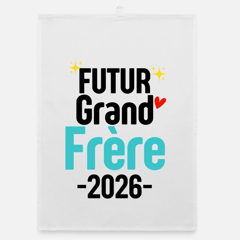 Ich werde Big Brother 2026 Junge Future Big sein Organic Geschirrtuch