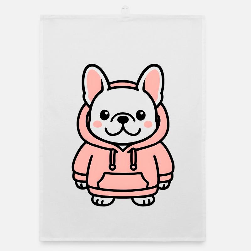 Bouledogue français Torchon bio