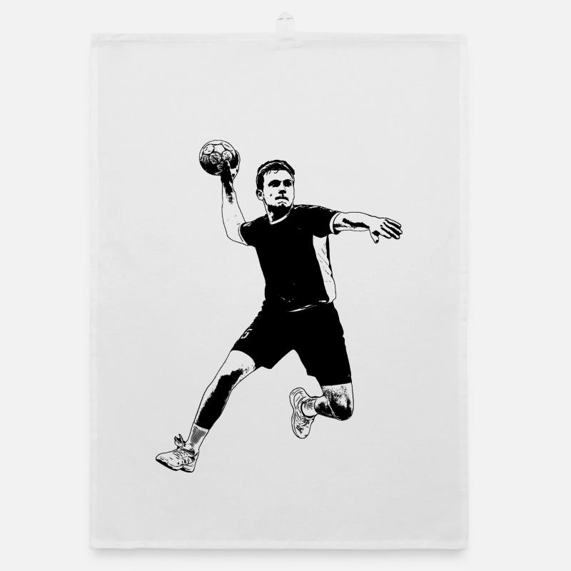 Handballer Organic Geschirrtuch
