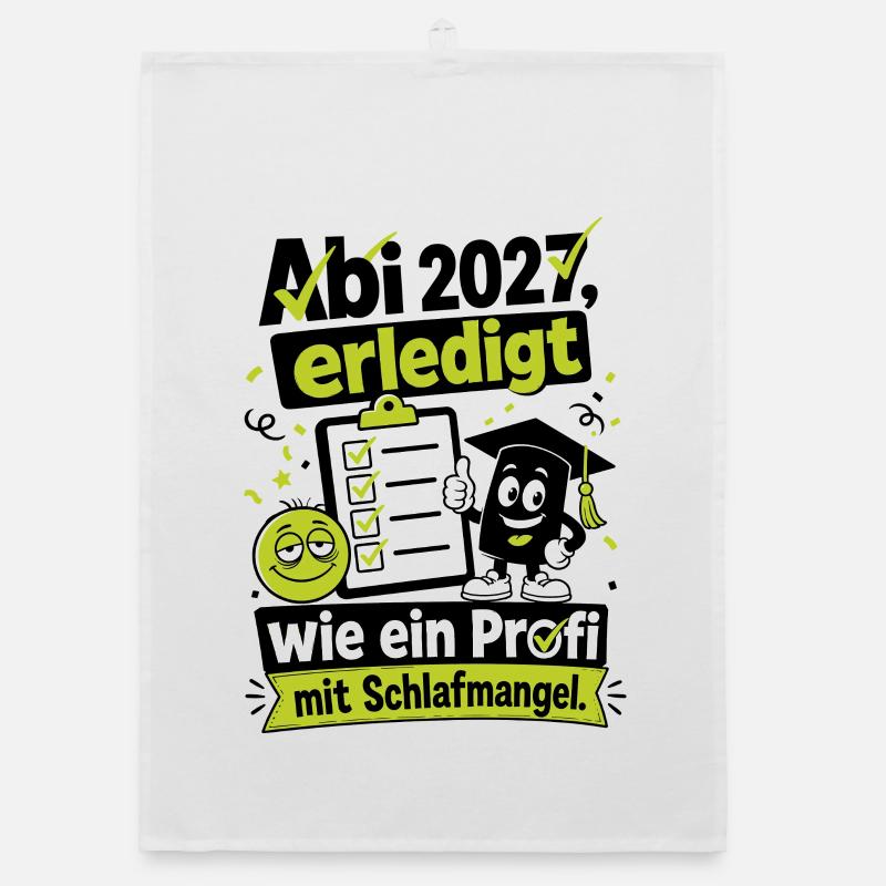 Profi mit Schlafmangel Organic Geschirrtuch