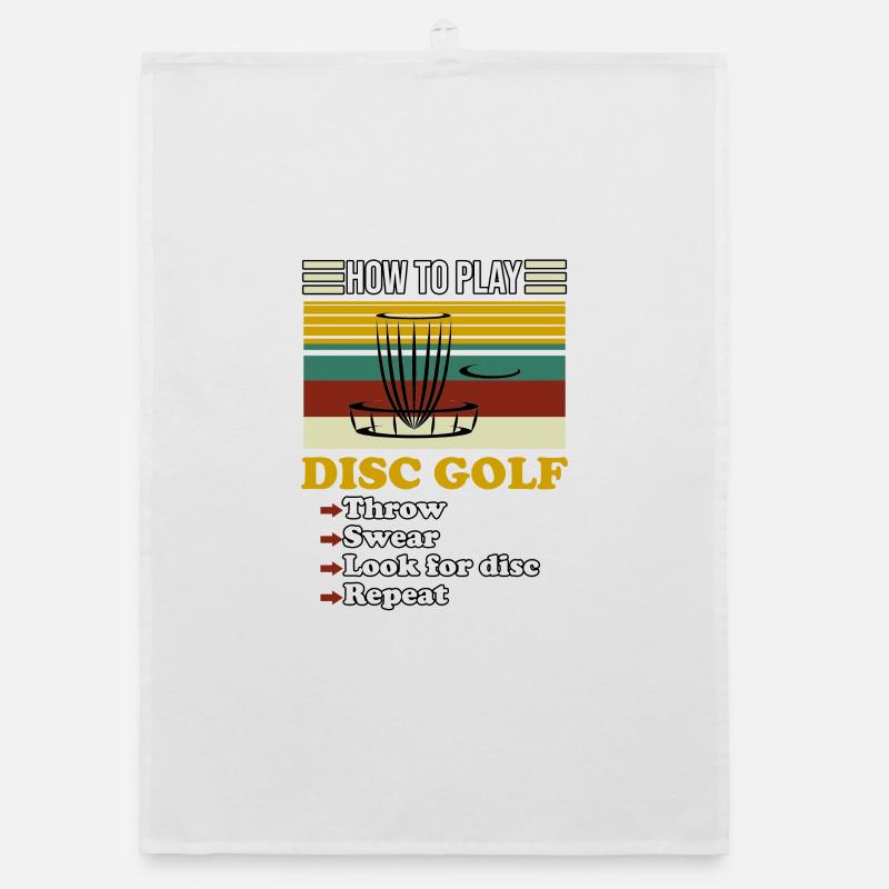 Comment jouer au Disc Golf Retro Torchon bio