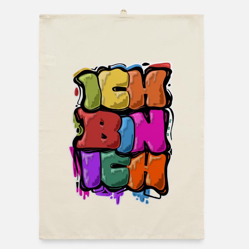 ICH bin ICH Organic Geschirrtuch