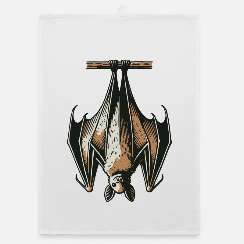 Bat Organic dish towel