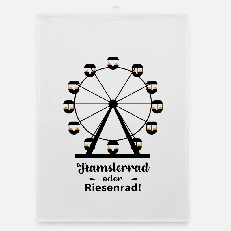 Roue de hamster ou grande roue Torchon bio