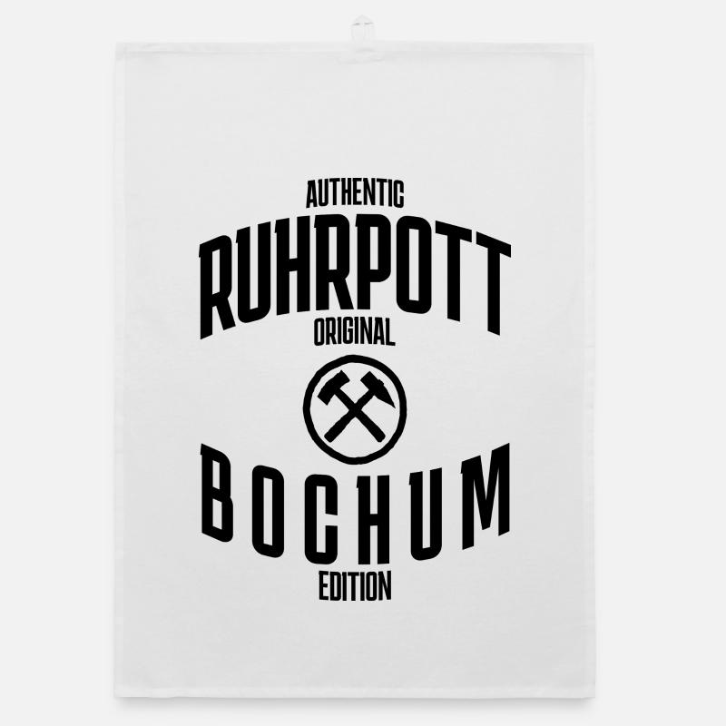 Authentique édition originale de Bochum de la Ruhrpott Torchon bio