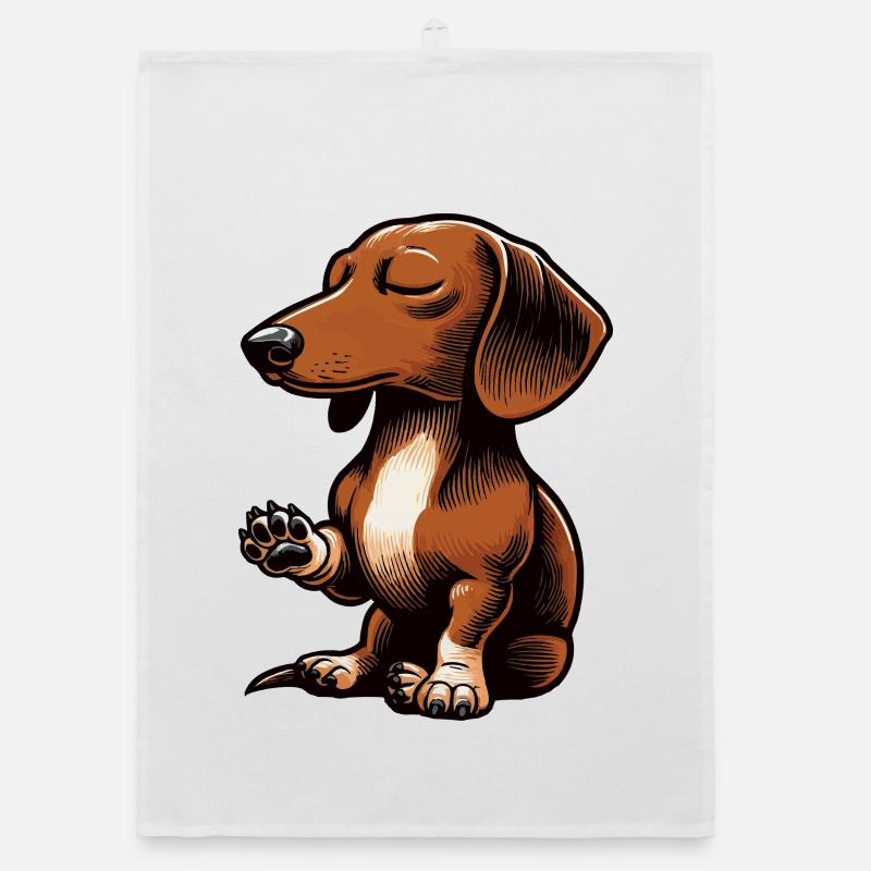 Teckel, Propriétaire de teckel, Amoureux du teckel, Teckel Torchon bio