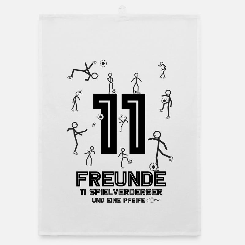 Fußball Organic Geschirrtuch