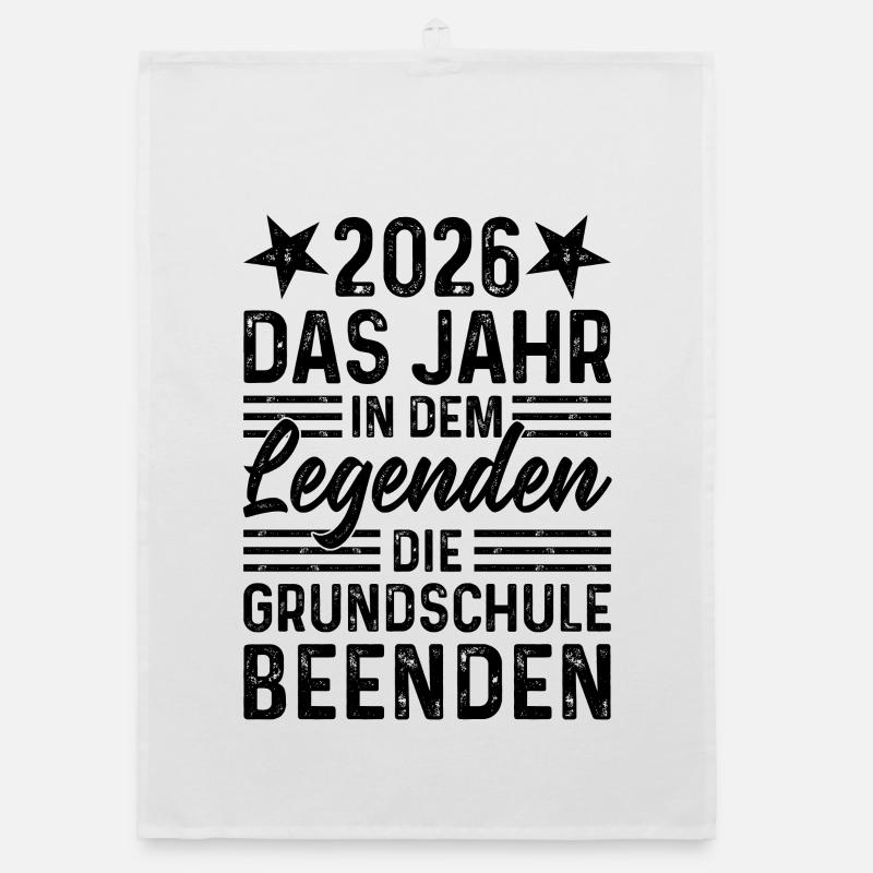 2026 Year Legends End Primary School Organic dish towel