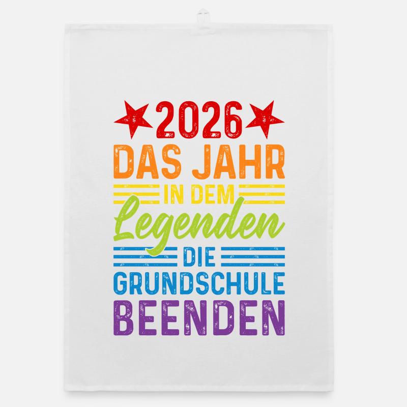 2026 Year Legends End Primary School Organic dish towel