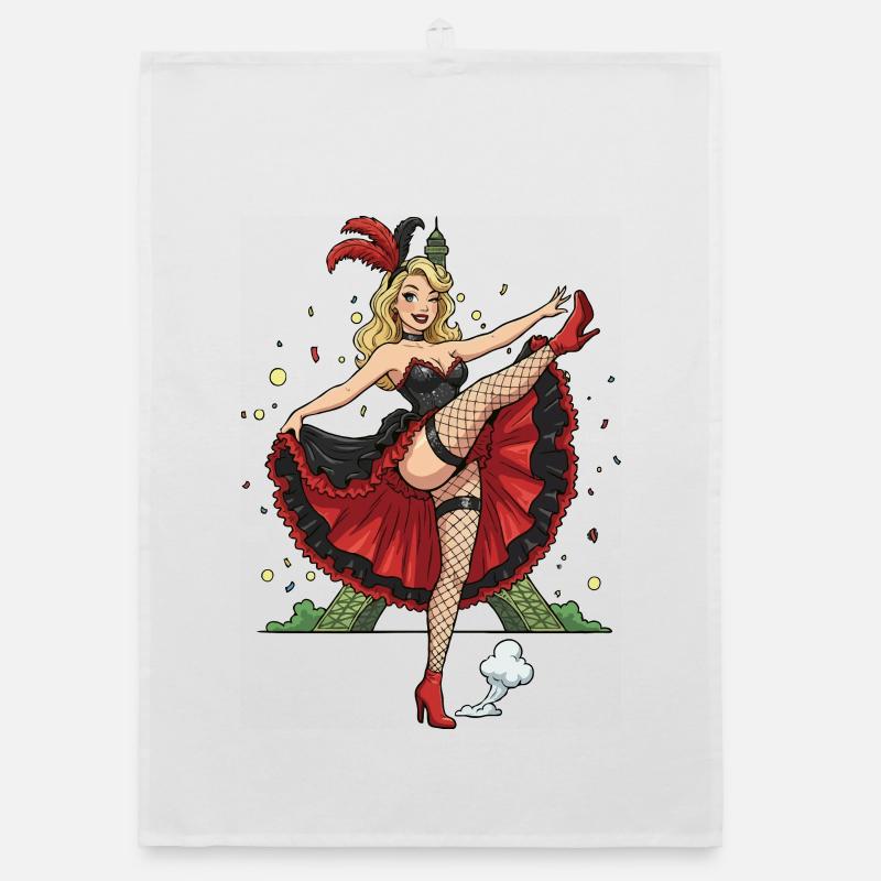 Pinup de Paris Cancan Torchon bio