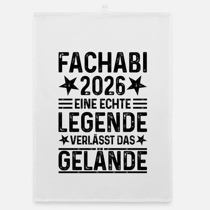 Fachabi 2026 Eine Legende verlässt das Gelände Organic Geschirrtuch