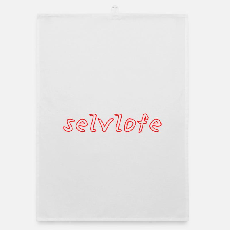 selvlofe - Organic Geschirrtuch - Weiß