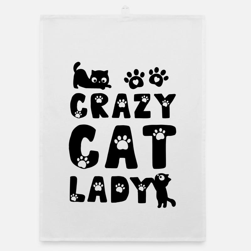 Cat Cats Organic dish towel