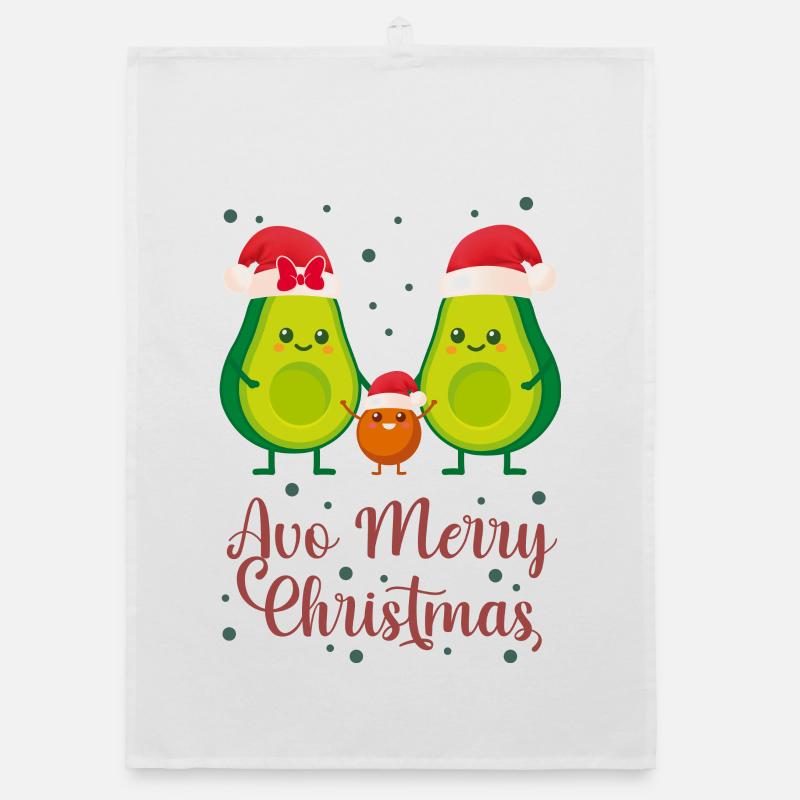 Avocat Noël 1 Torchon bio