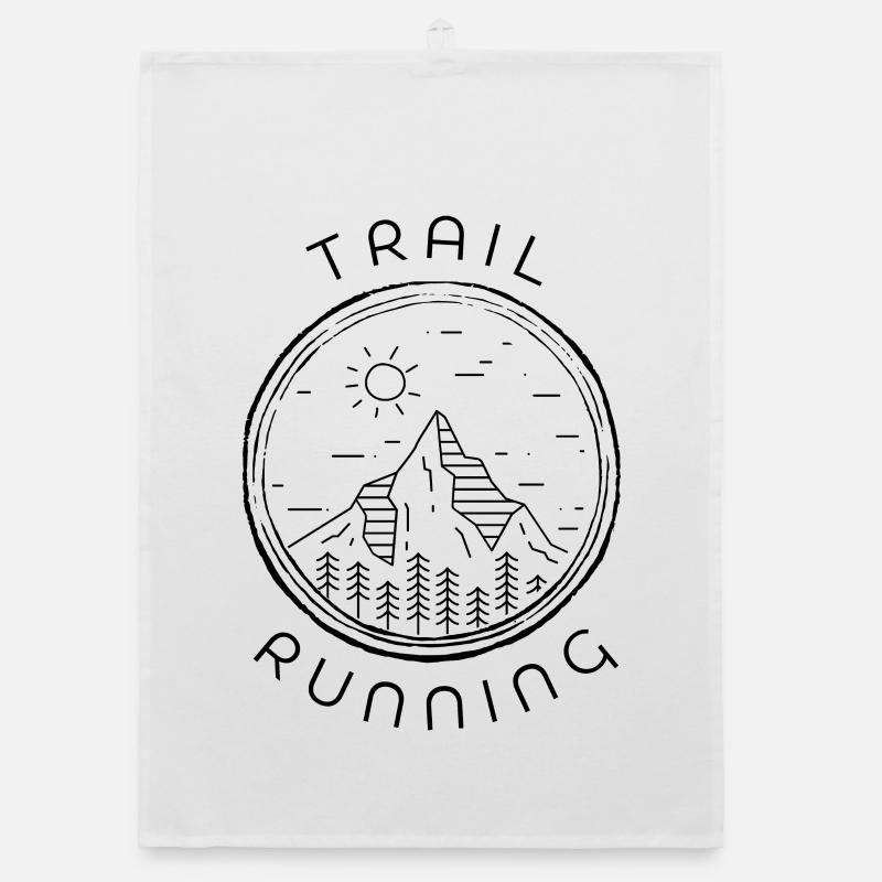 Trail Running Montagnes Forest Sun Torchon bio