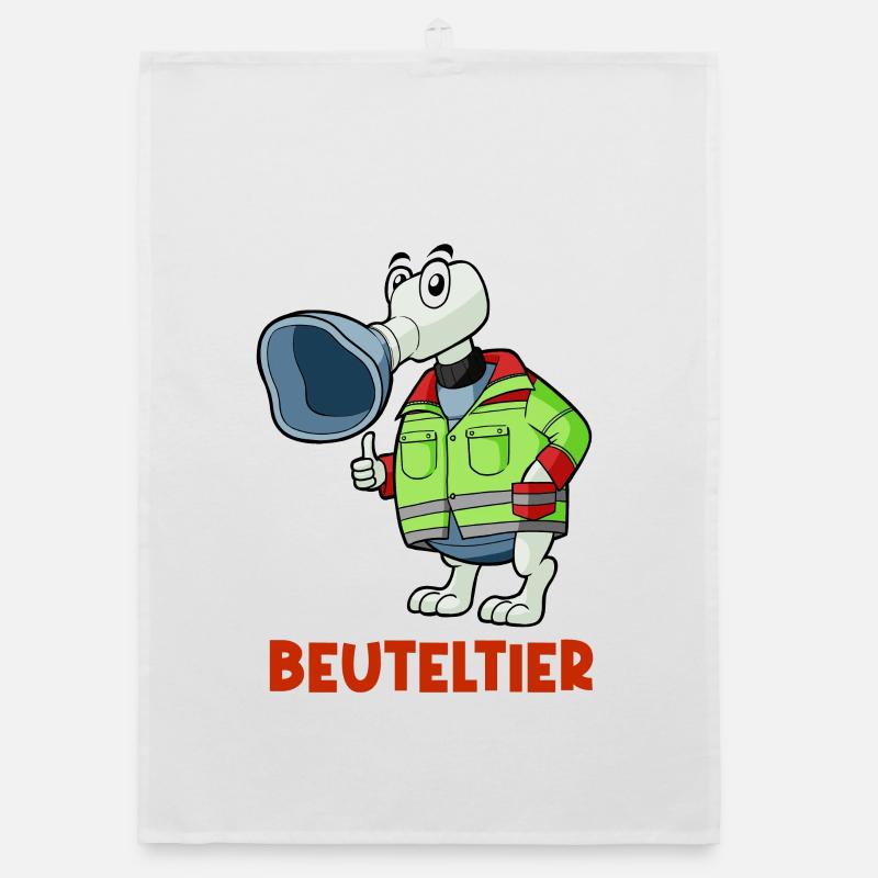 Beuteltier - Notfallmedizin & Anästhesie Buddy Organic Geschirrtuch