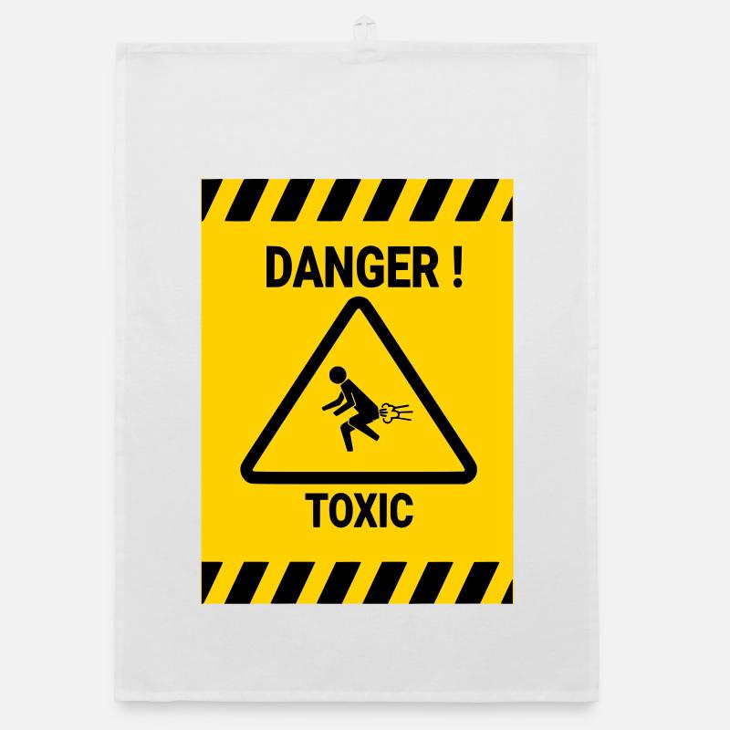 Danger toxic Torchon bio