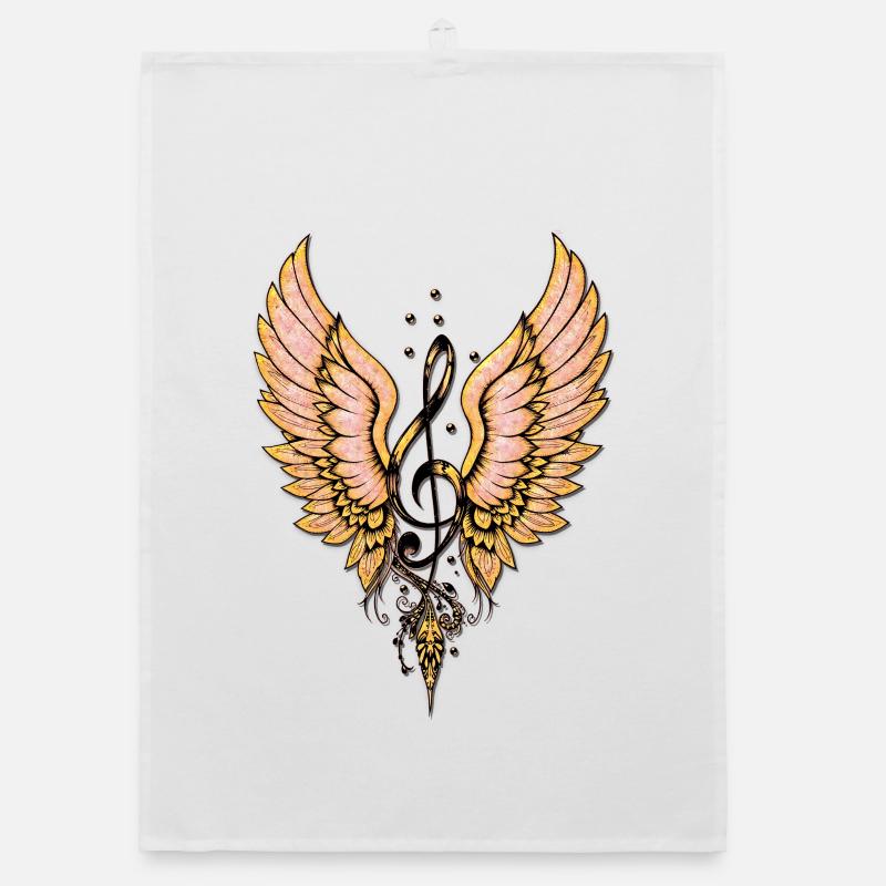 La clé de sol, la clé de l’imagination. Torchon bio