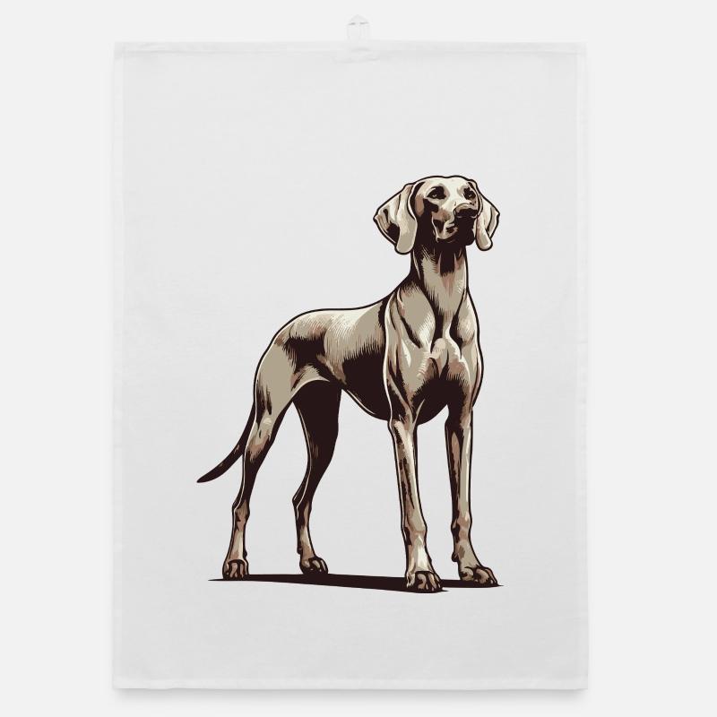 Weimaraner Torchon bio