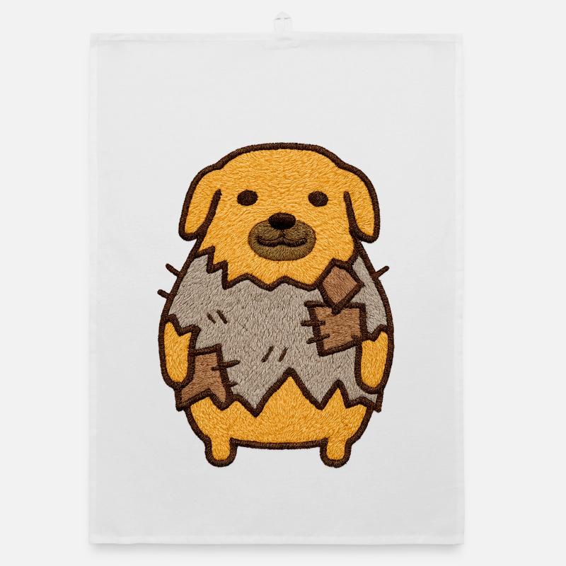 Puppy Nudaeng Organic dish towel
