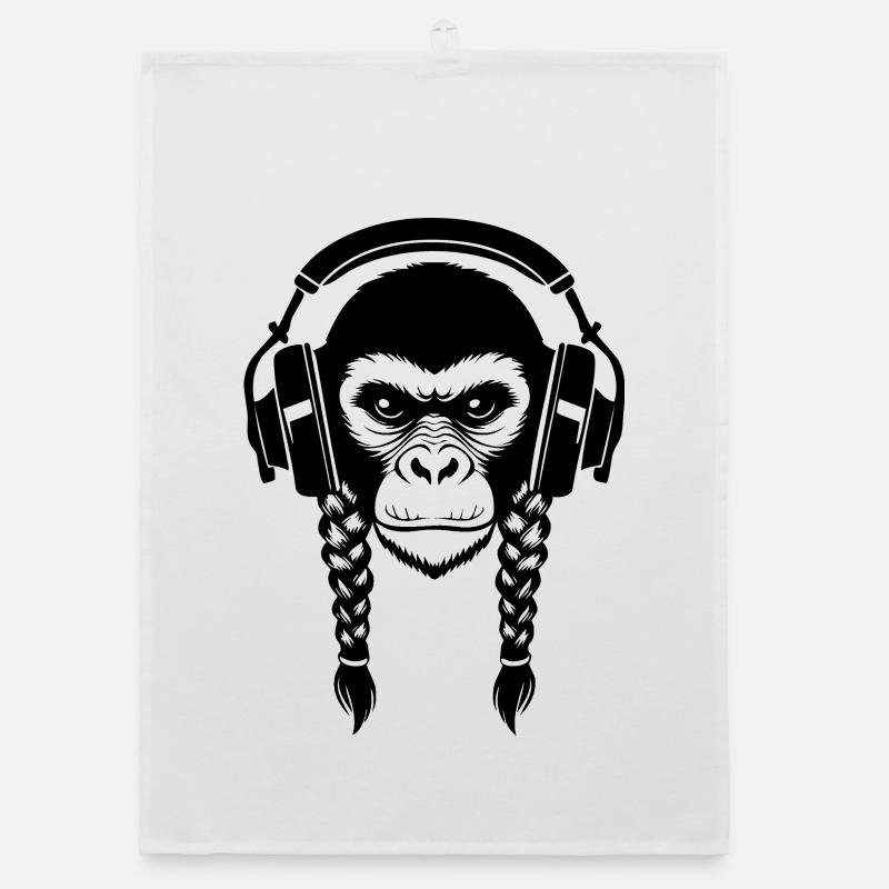 Beat Maker Monkey Head Studio Session Edition Chemise Torchon bio