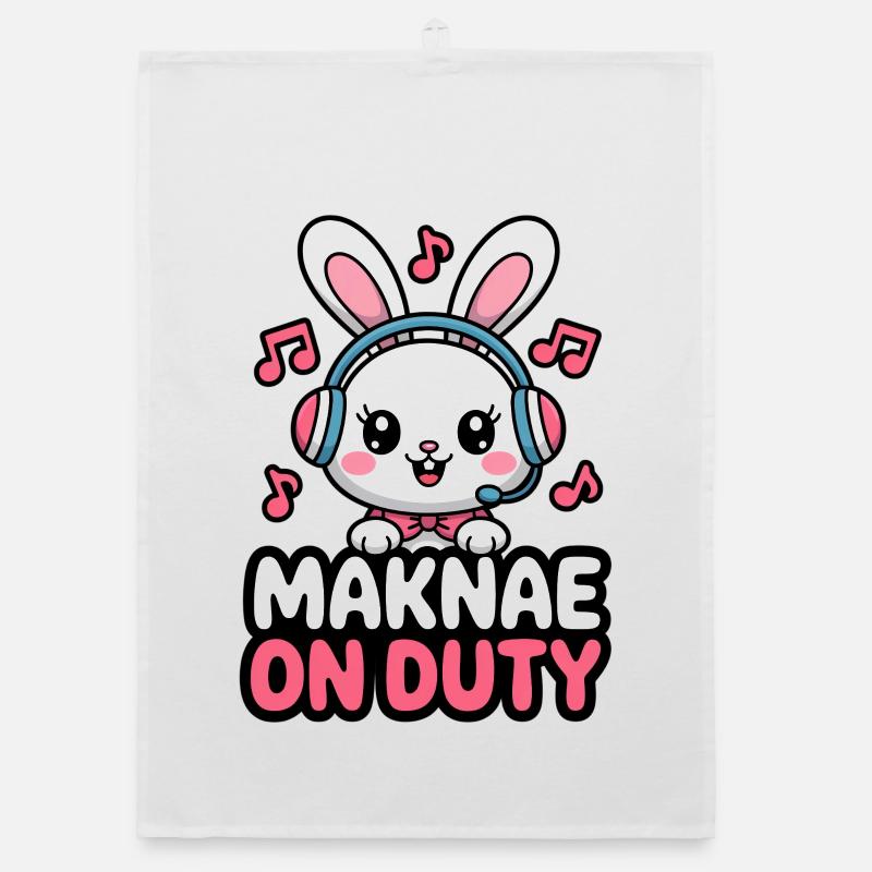 Fan de K-Pop Drôle Corée Maknae Torchon bio