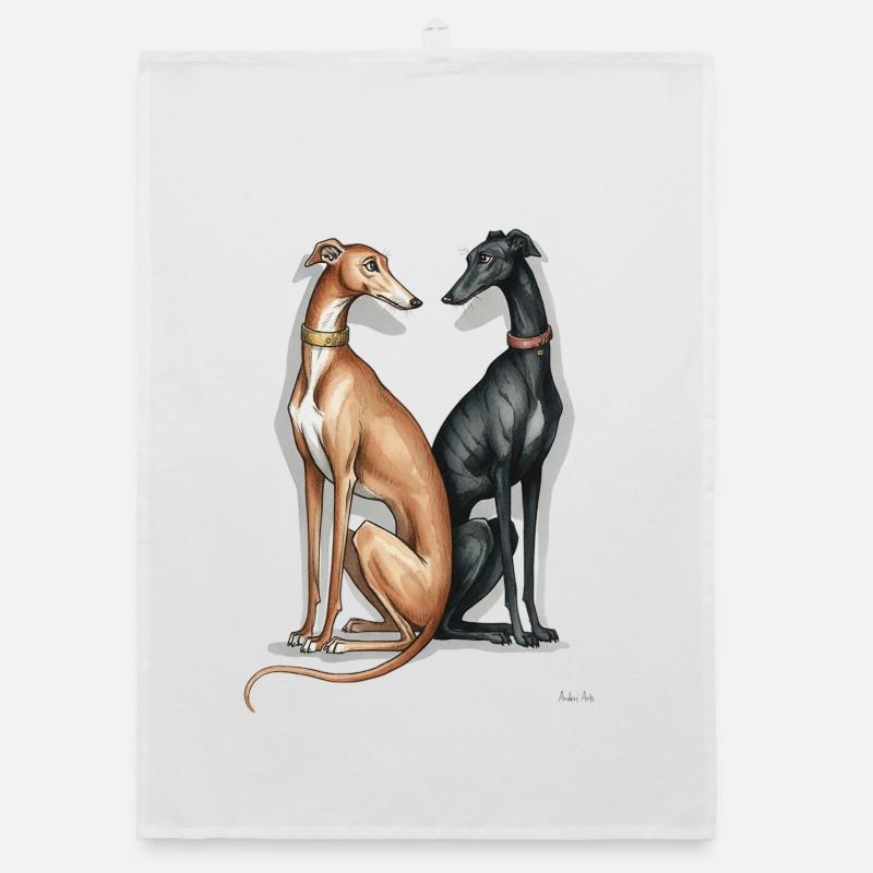 Two Galgos Organic dish towel