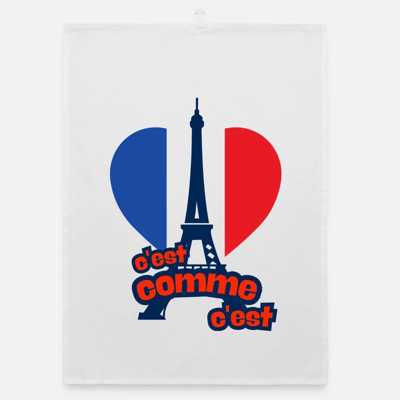 c'est as c'est – Frankreich Organic Geschirrtuch