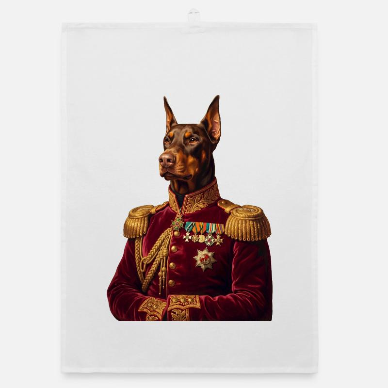 Portrait du Doberman : Le Général Royal Torchon bio