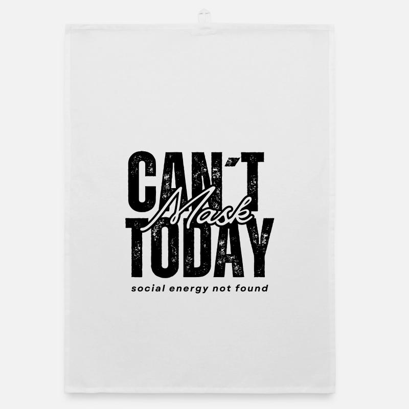 Impossible de masquer aujourd’hui – Énergie sociale introuvable Torchon bio