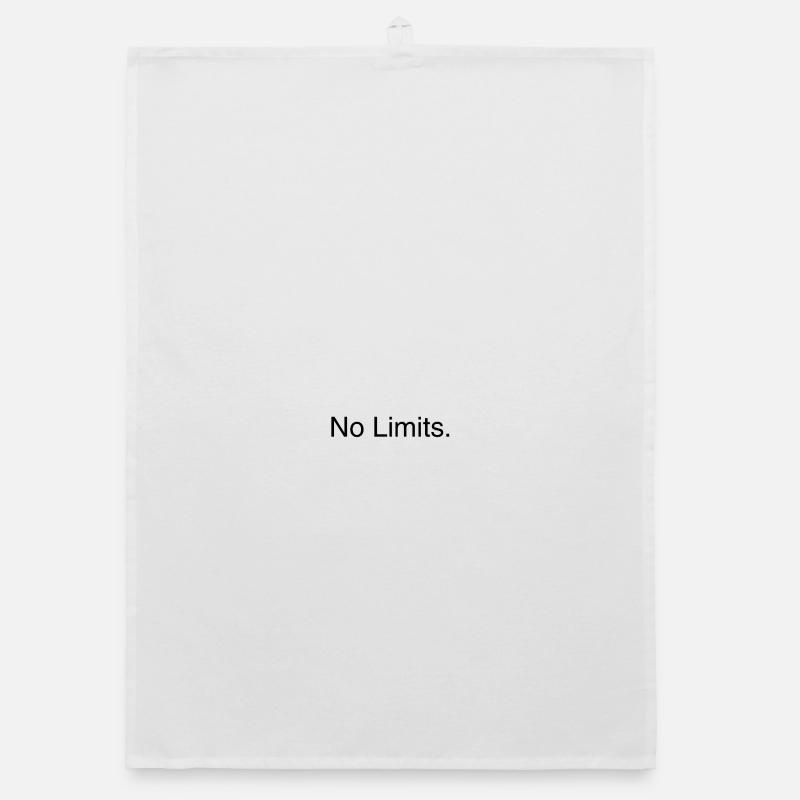 Aucune limite. Torchon bio