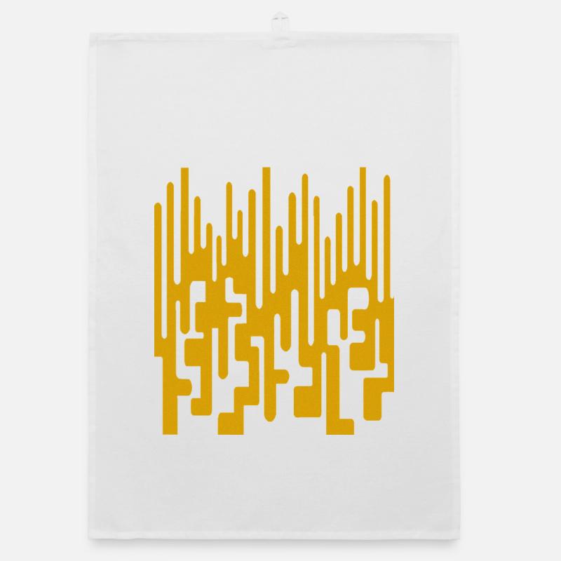 Abstract pattern by Cean Organic dish towel