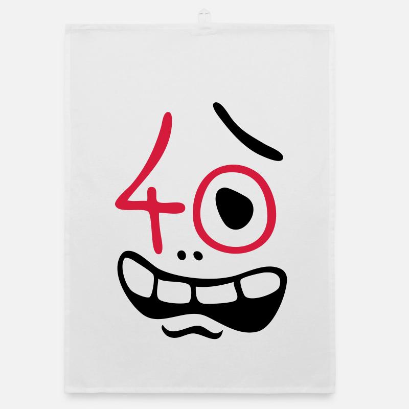 Uh oh, 40 ans! Torchon bio