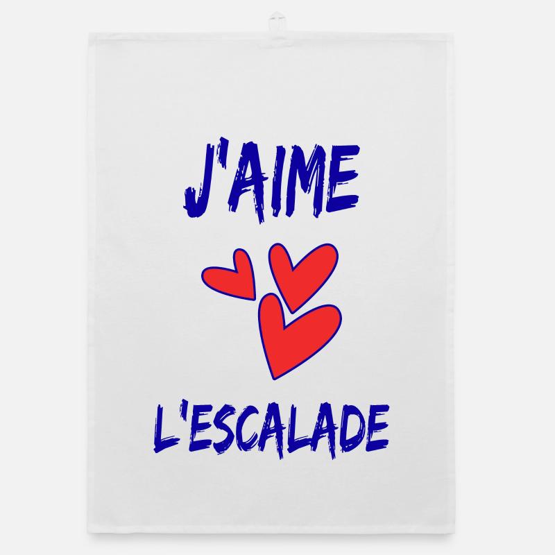 ESCALADE. CLIMB. CLIMBING. ESCALADE. VAN. GRIMPE. Torchon bio