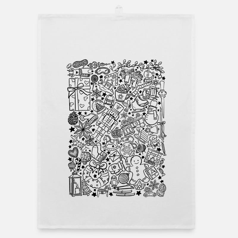 Agitation de Noël Torchon bio